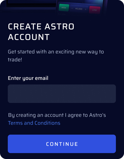 Rego - Create Account - Default - Mobile 1